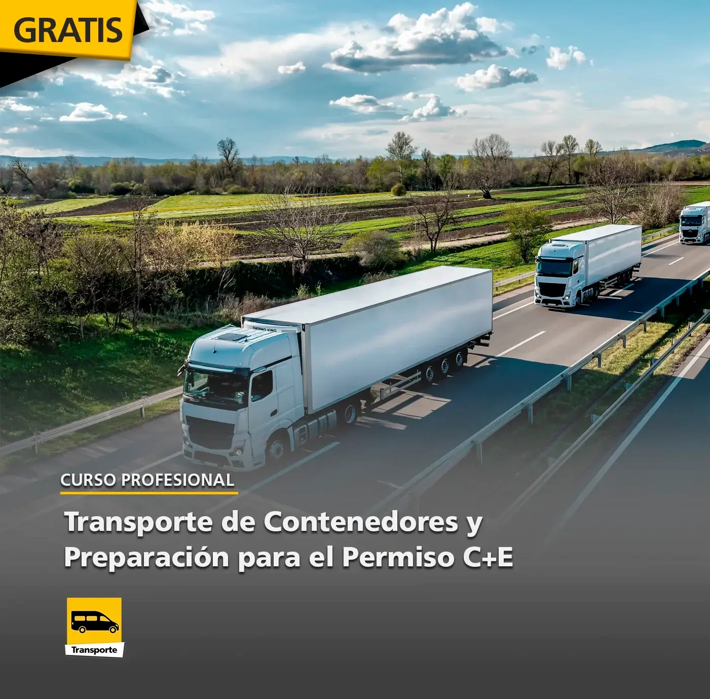 Curso Profesional Transporte de Contenedores y Preparación para el Permiso C+E Curso Profesional Transporte de Contenedores y Preparación para el Permiso C+E