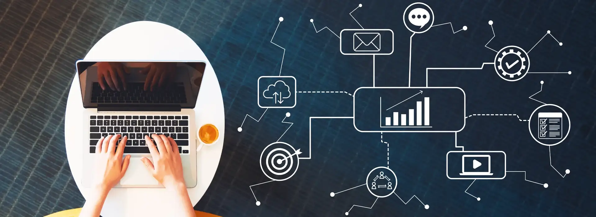 Marketing area header