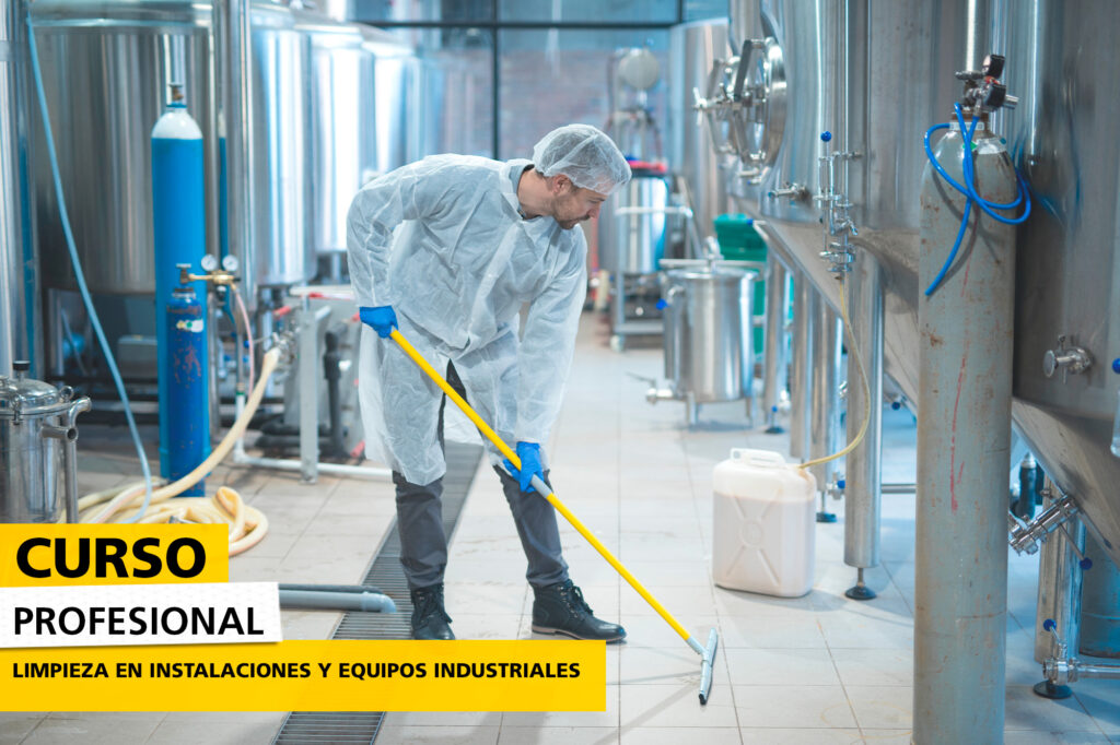 Curso Profesional de Limpieza en Equipamientos Industriales en Madrid