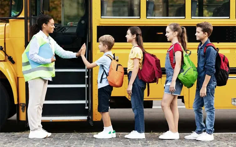 Cabecera-Acompañante-transporte-escolar Conducción de Carretillas Elevadoras