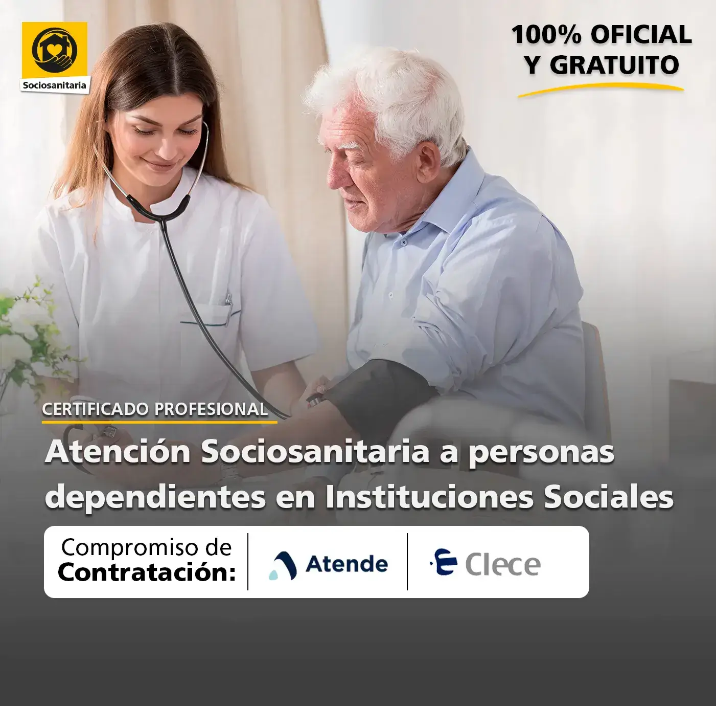 Compromiso Contratación - Atención Sociosanitaria en Instituciones