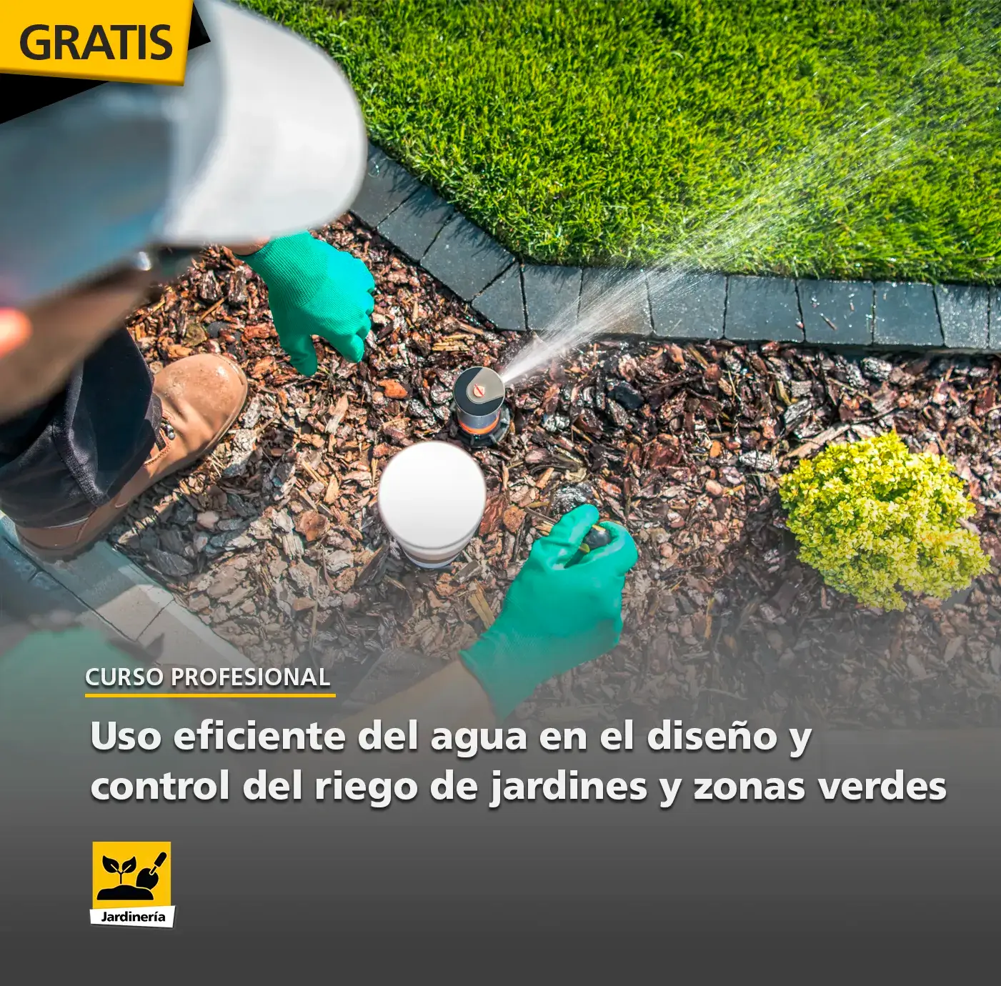 Curso Profesional Uso Eficiente del Agua en el Diseño y Control del riego de Jardines y Zonas verdes