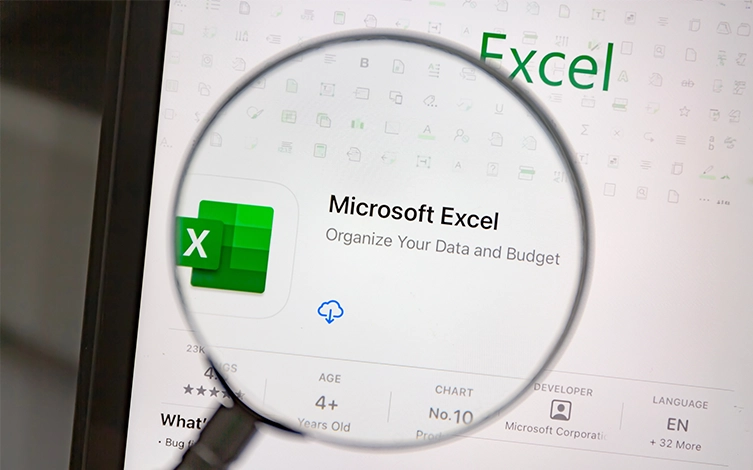 Aplicación Microsoft Excel